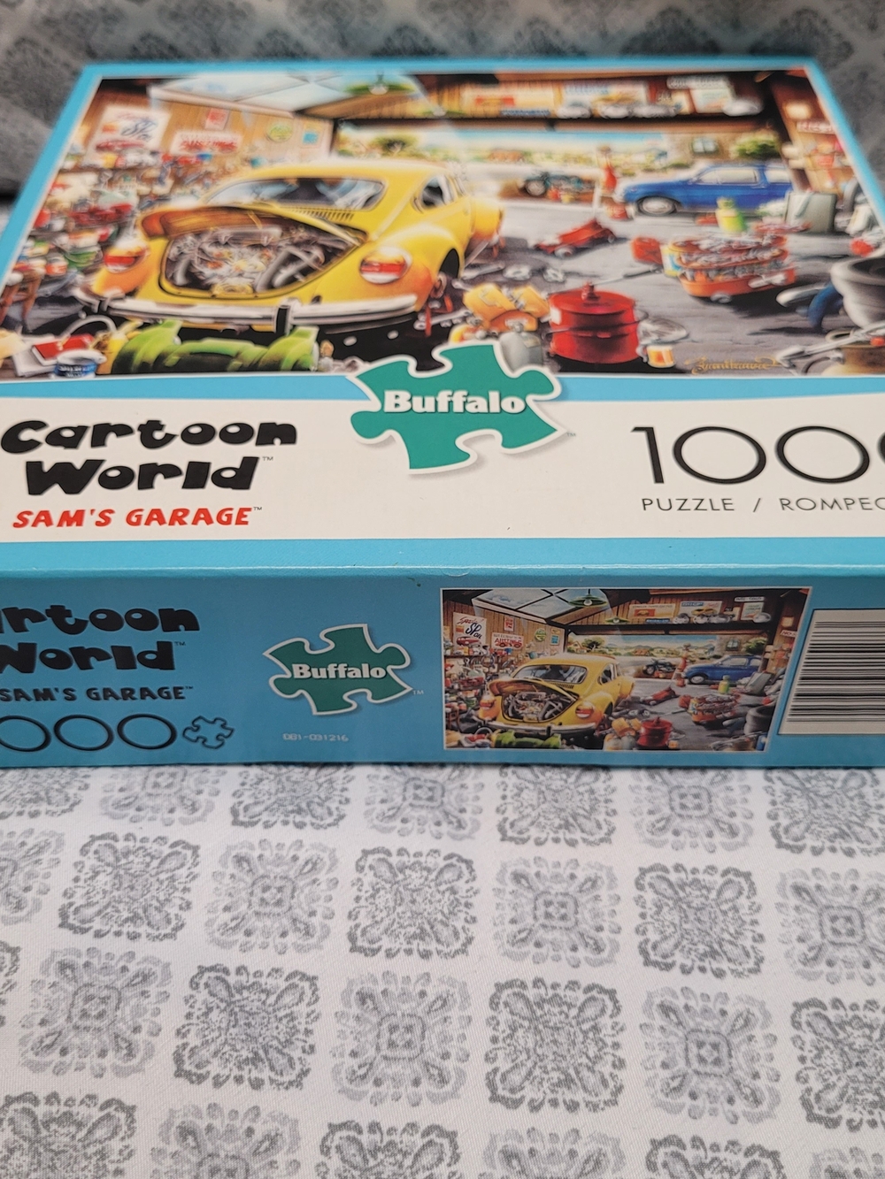 1000 Pieces Puzzle- Volkswgen Garage Buffalo David Bitton Cartoon World Sam's - Picture 6 of 6